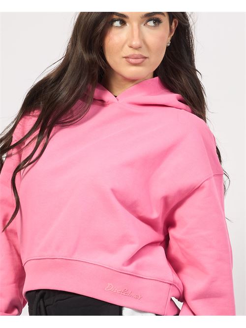 Sweat-shirt court femme ? c?tes DISCLAIMER | 24IDS54658ROSA BUBBLE-ST.ROSA BUBBLE